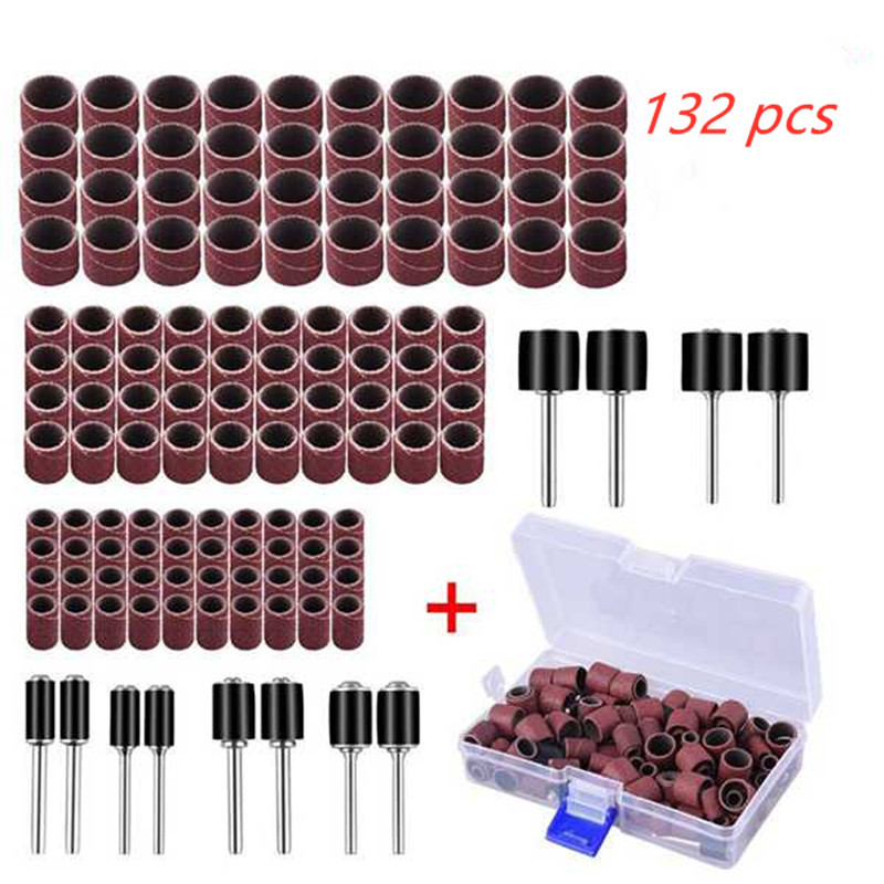 132 Pcs Dremel Accessories Kit Drum Set Grinding Machine Sockets Drum  Sander Hazet Drill Bits For Kit Dremel Tools In Stock